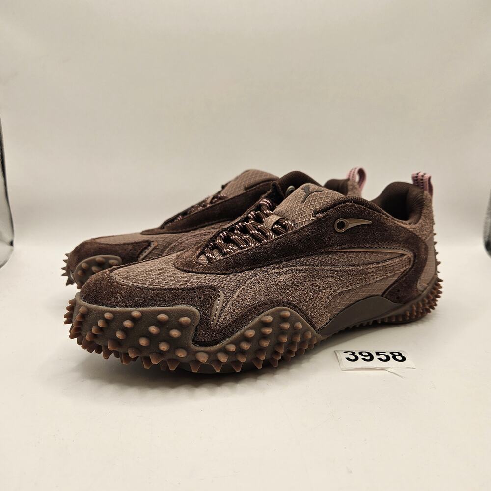 PUMA MOSTRO XC MEN'S 5 WOMEN'S 6.5 DARK CHOCOLATE CLOVE NWOB 402958-04